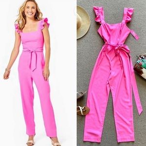 SOLD! 🌸 Lilly Pulitzer NWT Eppley Jumpsuit Sz 10